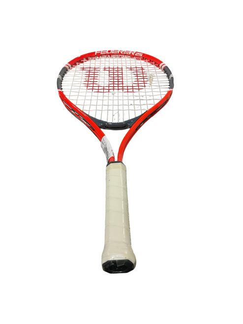 Vist Large View of Product Image Which is Used Wilson 25 ORANGE Junior Tennis Racquet Red 25"