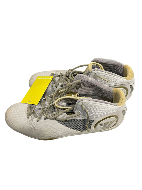 Vist Large View of Product Image Which is Used Warrior LAX Cleats Mens Grey Senior 12