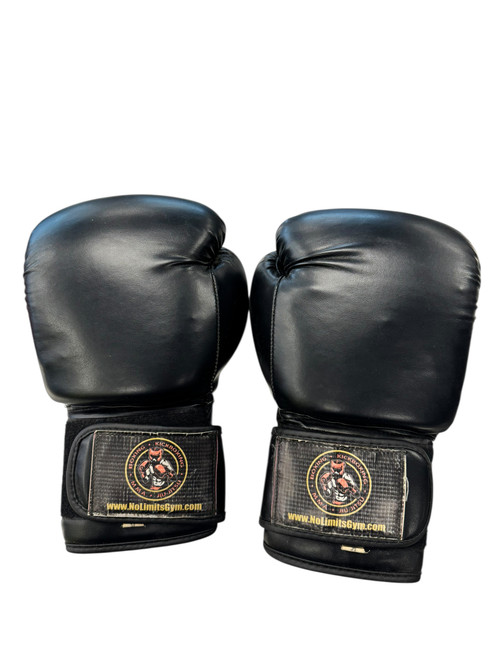 Vist Large View of Product Image Which is Used Boxing Gloves Black LG