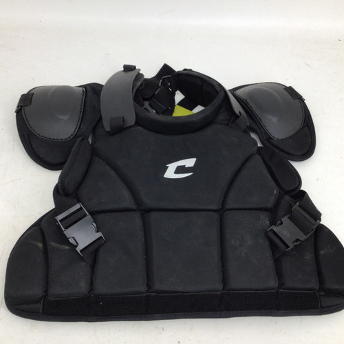 Vist Large View of Product Image Which is Used Champro PRO-PLUS UMPIRE CHEST PROTECTOR Umpire Chest Protector
