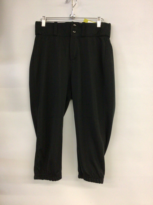 Vist Large View of Product Image Which is Used Alleson BASEBALL PANTS BB/SB Pant Boys Black MD