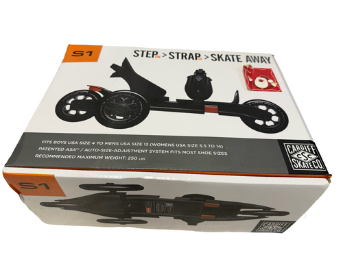 Vist Large View of Product Image Which is Used CARDIFF SKATE S1 Inline Skates Size 4 - 13