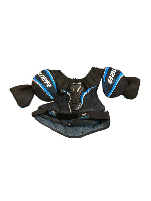 Vist Large View of Product Image Which is Used Bauer X Intermediate Shoulder Pads MD