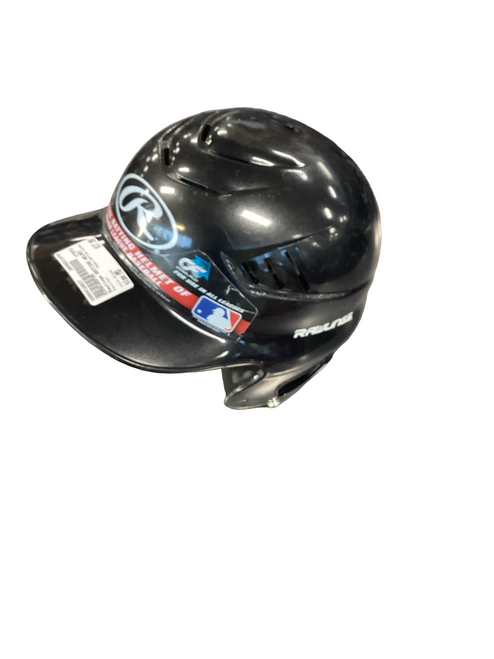 Vist Large View of Product Image Which is Used Rawlings BATTING HELMET Batting Helmet No Mask Black MD
