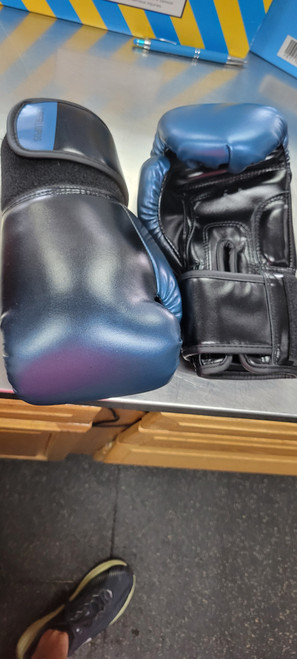 Vist Large View of Product Image Which is Used Boxing Gloves Navy Blue MD
