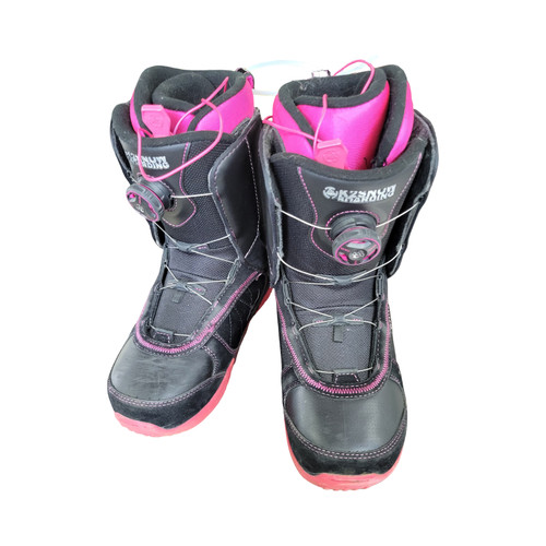 Vist Large View of Product Image Which is Used K2 HAVEN BOA WOMENS SNOWBOARD BOOTS Womens Snowboard Boots Black Senior 9