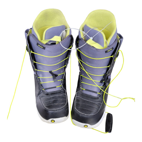 Vist Large View of Product Image Which is Used Burton MOTO SPEED ZONE MENS BOOTS Mens Snowboard Boots Black Senior 10