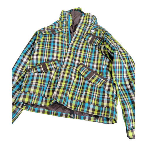 Vist Large View of Product Image Which is Used DC Shoes EXOTEX 8000 MENS SNOW JACKET Outerwear Heavy Jacket M Green LG