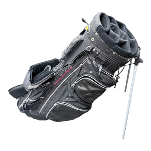 Vist Large View of Product Image Which is Used Golden Bear STAND BAG Mens Stand Bag Black