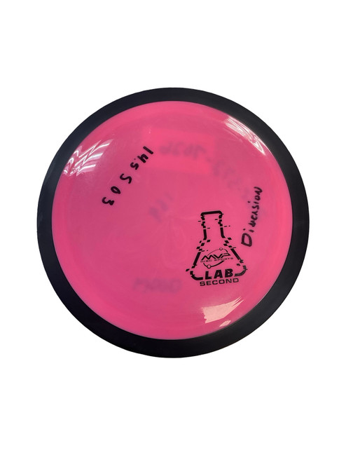 Vist Large View of Product Image Which is Used MVP 2ND LAB NEUTRON DIMENSION Disc Golf Driver Pink 169g