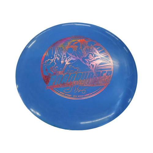 Vist Large View of Product Image Which is Used Innova ROADRUNNER STAR Disc Golf Driver Royal Blue