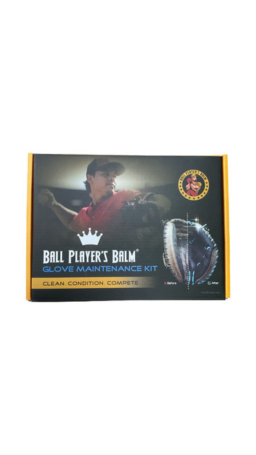 Vist Large View of Product Image Which is Ball Player's Balm, Glove Maintenance Kit, glove conditioner