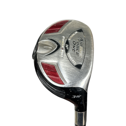 Vist Large View of Product Image Which is Used Powerbilt AIR FORCE ONE N7 Mens Hybrid Club Right Hand 3 Hybrid