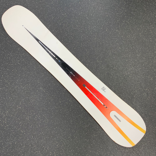 Vist Large View of Product Image Which is Used Burton CUSTOM WIDE Mens Snowboard Only White 162 cm