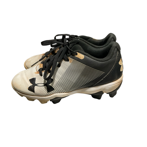Vist Large View of Product Image Which is Used Under Armour BB/SB CLEATS BB/SB Cleats Black Youth 12.0