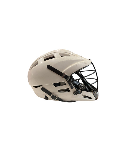 Vist Large View of Product Image Which is Used Cascade CS YOUTH HELMET Lacrosse Helmet White S/M