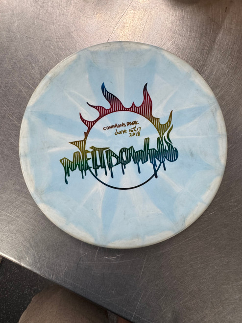 Vist Large View of Product Image Which is Used WEST SIDE DISCS MELTDOWN Disc Golf Mid Range Royal Blue