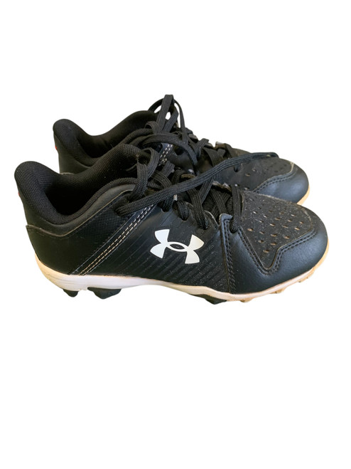 Vist Large View of Product Image Which is Used Under Armour BB/SB Cleats Black Youth 13.0