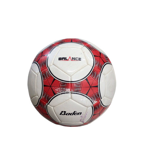 Vist Large View of Product Image Which is Used Baden 5 All Size Soccer Ball Red And White 5