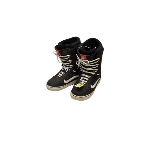 Vist Large View of Product Image Which is Used Vans V1 Mens Snowboard Boots Black Senior 11.5