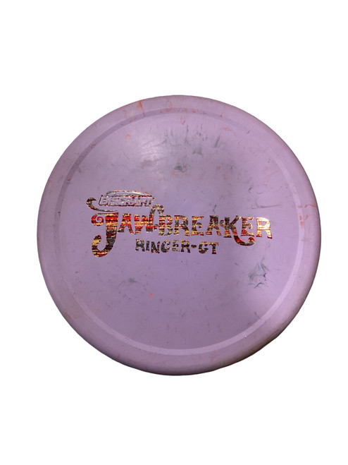 Vist Large View of Product Image Which is Used Discraft JAWBREAK Disc Golf Putter Purple