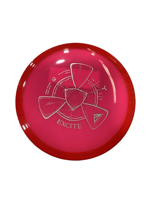 Vist Large View of Product Image Which is Used Axiom EXCITE Disc Golf Driver Red