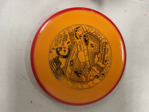 Vist Large View of Product Image Which is Used Axiom NEUTRON HEX Disc Golf Mid Range Orange