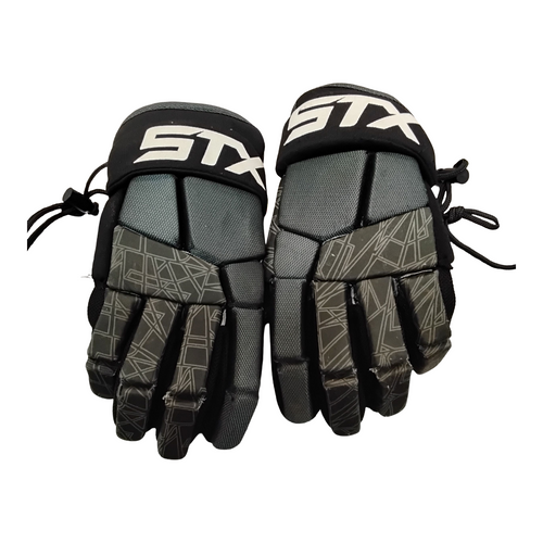 Vist Large View of Product Image Which is Used STX STALLION 75 Lacrosse Gloves Mens Black MD