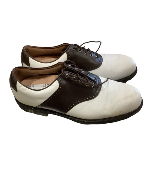 Vist Large View of Product Image Which is Used Foot Joy Mens Golf Shoes White Senior 11