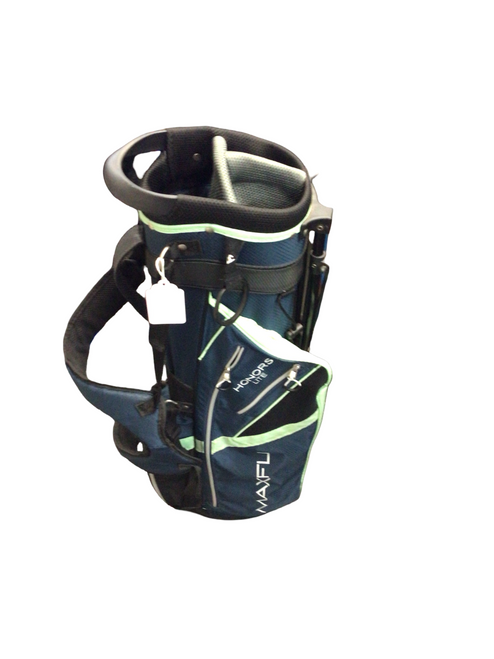 Vist Large View of Product Image Which is Used Maxfli SCORECARD Mens Stand Bag Navy Blue