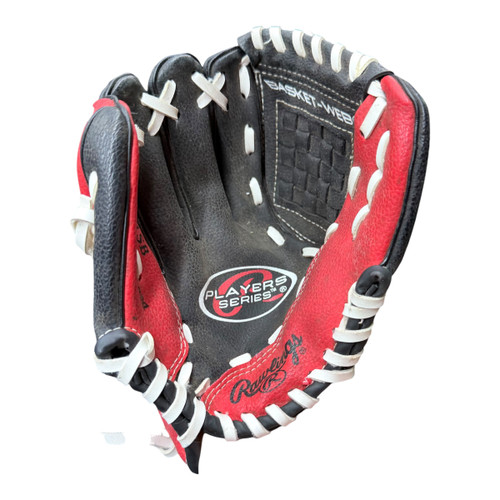 Vist Large View of Product Image Which is Used Rawlings PLAYER SERIES BB/SB Glove LH Throw None 9"