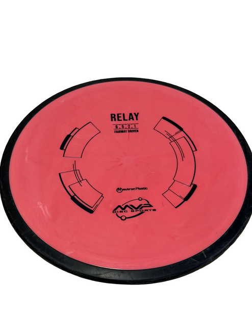 Vist Large View of Product Image Which is Used MVP RELAY Neutron Plastic Golf Disc Fairway Driver 173g