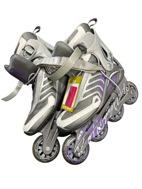 Vist Large View of Product Image Which is Used Rollerblade ZERTRA BLADE W Senior Rec Fitness Skates Grey Senior 8