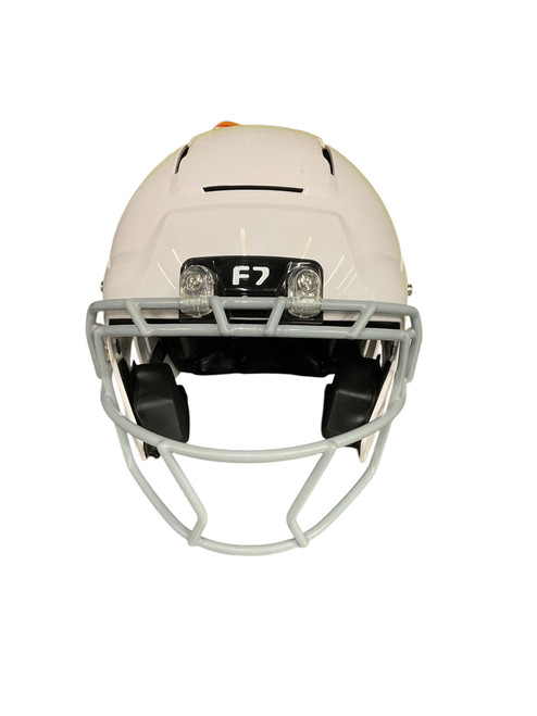 Vist Large View of Product Image Which is Used Schutt SCHUTT F7 AIR YTH XXS WHITE HELMET FB Helmet White XXS