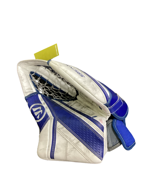 Vist Large View of Product Image Which is Used Warrior RG6 Senior Goalie Catcher Navy Blue