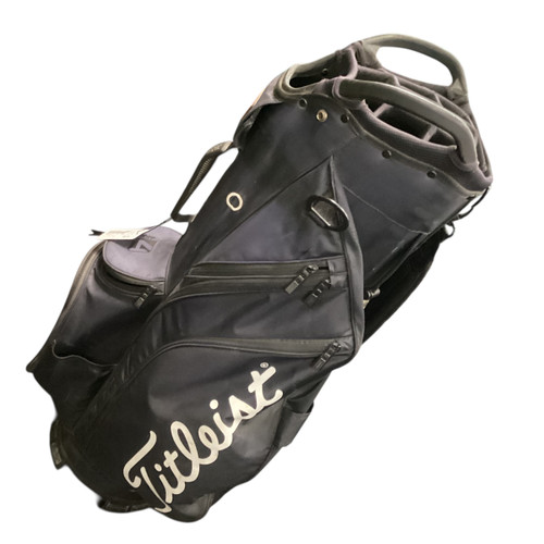 Vist Large View of Product Image Which is Used Titleist CART BAG Mens Cart Bag Navy Blue