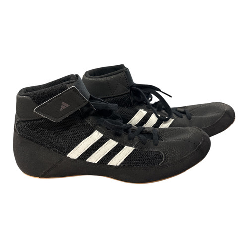 Vist Large View of Product Image Which is Used Adidas Wrestling Shoes Black Senior 7