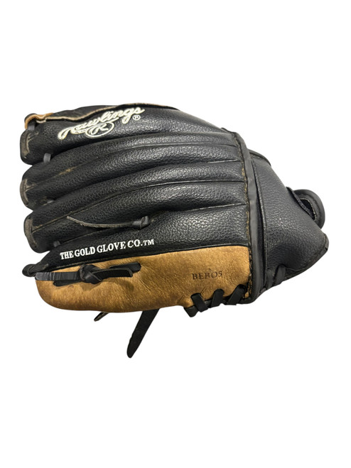 Vist Large View of Product Image Which is Used Rawlings PM105RB BB/SB Glove RH Throw Black 10 1/2"