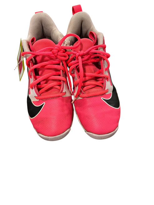 Vist Large View of Product Image Which is Used Nike BB/SB Cleats Pink Junior 03.5