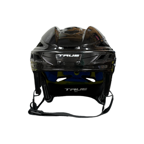 Vist Large View of Product Image Which is Used True DYNAMIC 9 Hockey Helmet Half Visor Combo Black Large