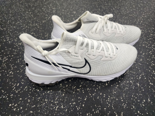 Vist Large View of Product Image Which is Nike AIR ZOOM INFINITY TOUR Mens Golf Shoes White Senior 12