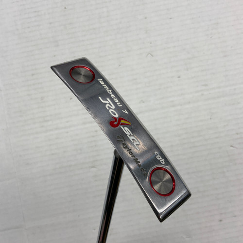 Vist Large View of Product Image Which is Used Taylormade ROSSA LAMBEAU 7 CGB Mens Putter RH