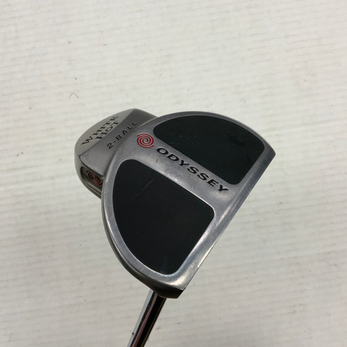 Vist Large View of Product Image Which is Used Odyssey WHITE HOT 2-BALL Mens Putter RH