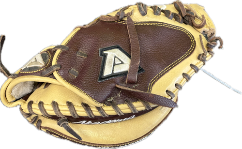 Vist Large View of Product Image Which is Used Akadema APM241 BB/SB Glove RH Throw Brown 15"