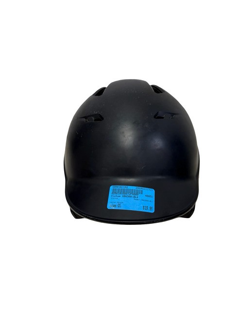 Vist Large View of Product Image Which is Used Victus VBH300-BLK Batting Helmet Black 7 - 7 5/8