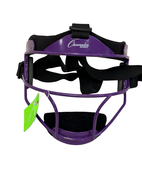 Vist Large View of Product Image Which is Used Champion Sports Softball Fielders Mask Purple
