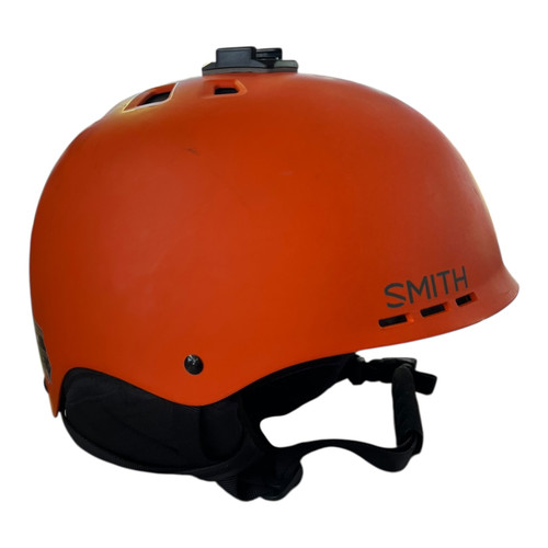 Vist Large View of Product Image Which is Used Smith Snowsport Helmet Adult Orange LG
