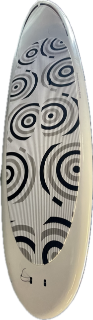 Vist Large View of Product Image Which is Used 3FIN SUP Board White 10Ft 6In