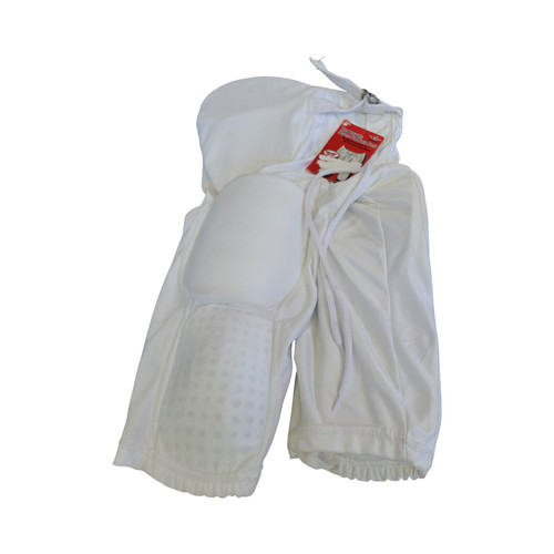 Vist Large View of Product Image Which is Used Alleson Youth FB Integrated Pants White SM