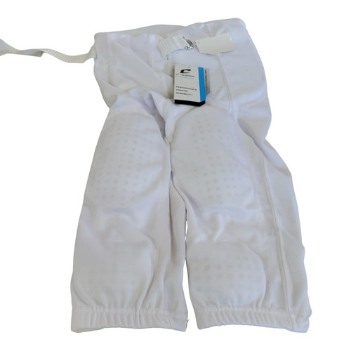 Vist Large View of Product Image Which is Used Champro Youth FB Integrated Pants White SM